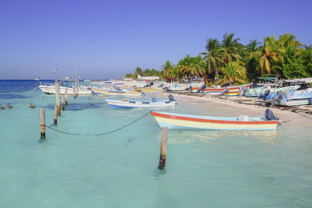 Die Isla Mujeres vor Cancún