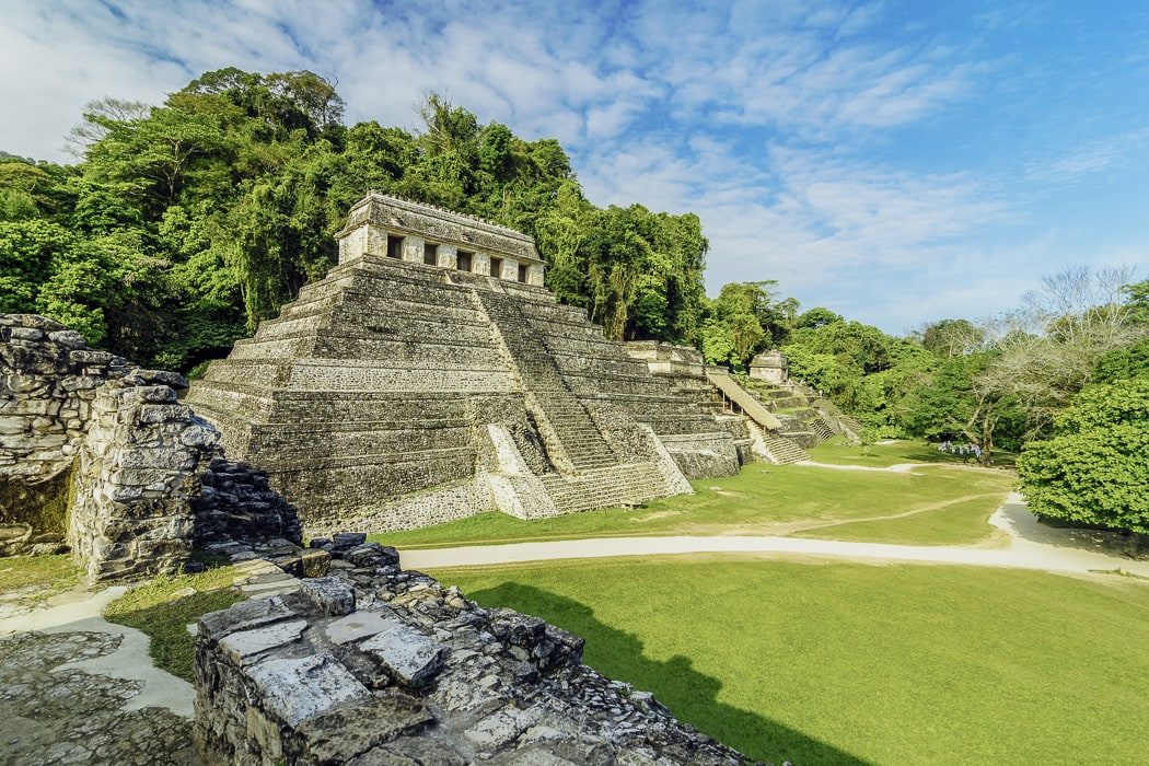 Maya Tempel in Palenque