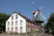 Die Westgaster Mühle in Norden ist ein tolles Ausflugsziel. Mit Café!