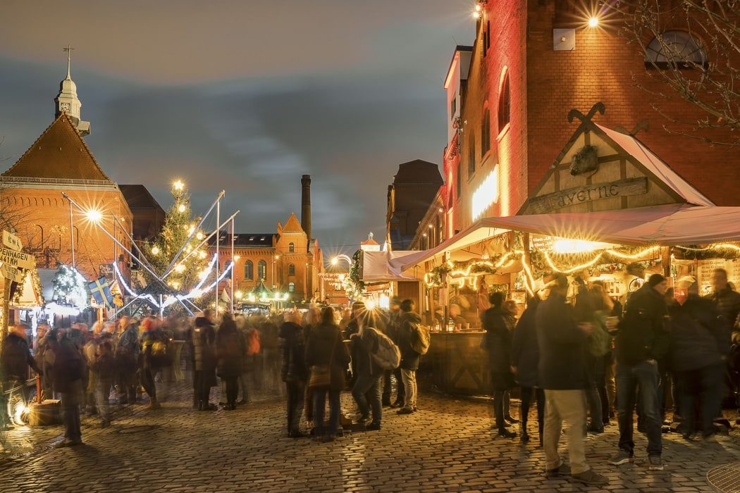 Der Lucia Weihnachtsmarkt ist total skandinavisch