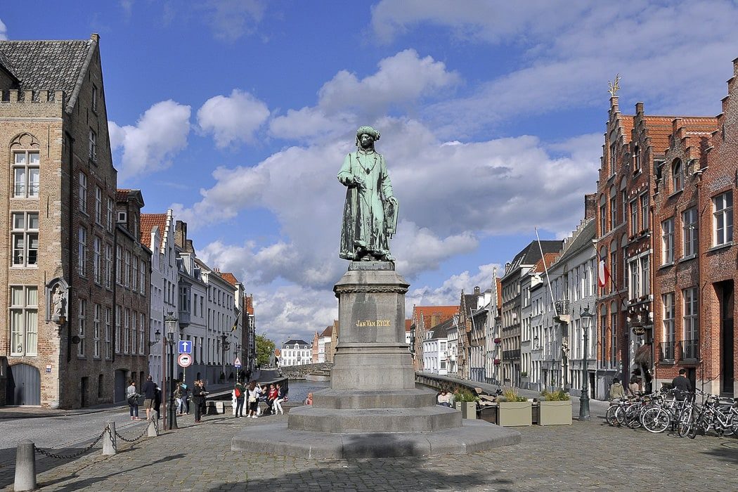 Zum Hanseviertel gehört auch der Jan-Van-Eyck-Platz