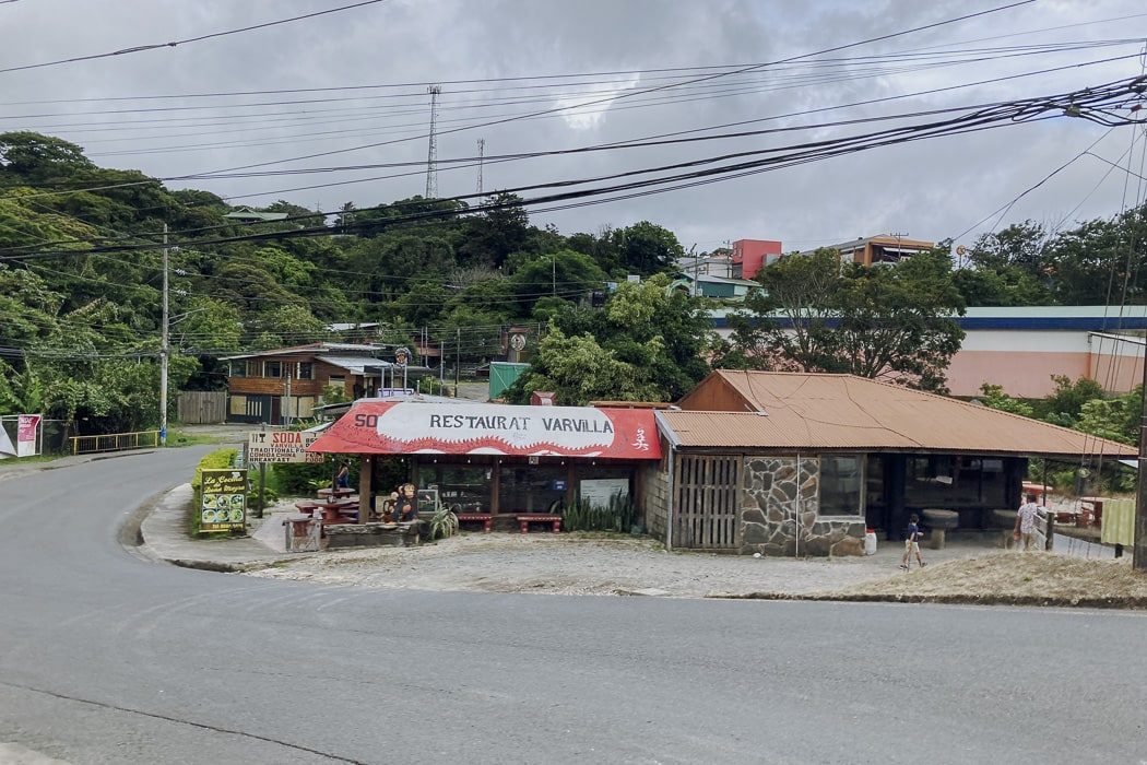 Straßenecke in Santa Elena Costa Rica