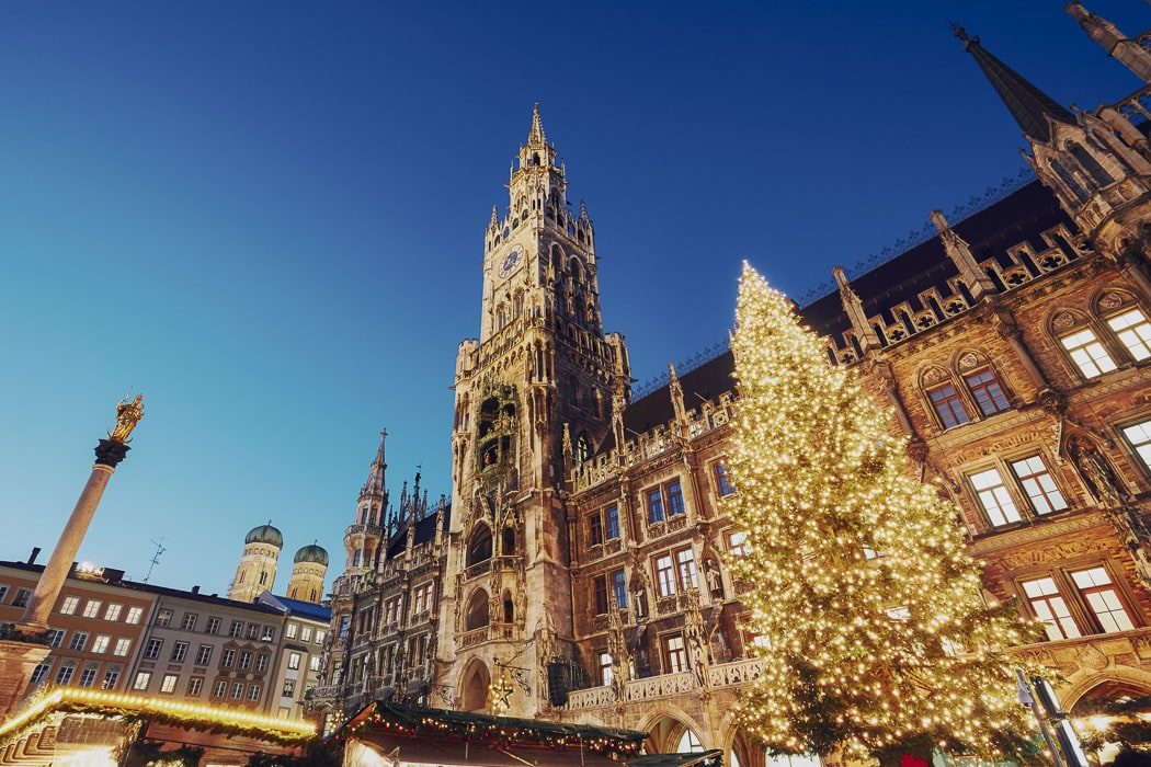Der Münchner Weihnachtsmarkt ist sehr traditionell