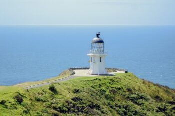 Leuchtturm am Cape Reinga in Neuseeland