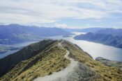 Ausblick auf Lake Wanaka von Roys Peak, Neuseeland