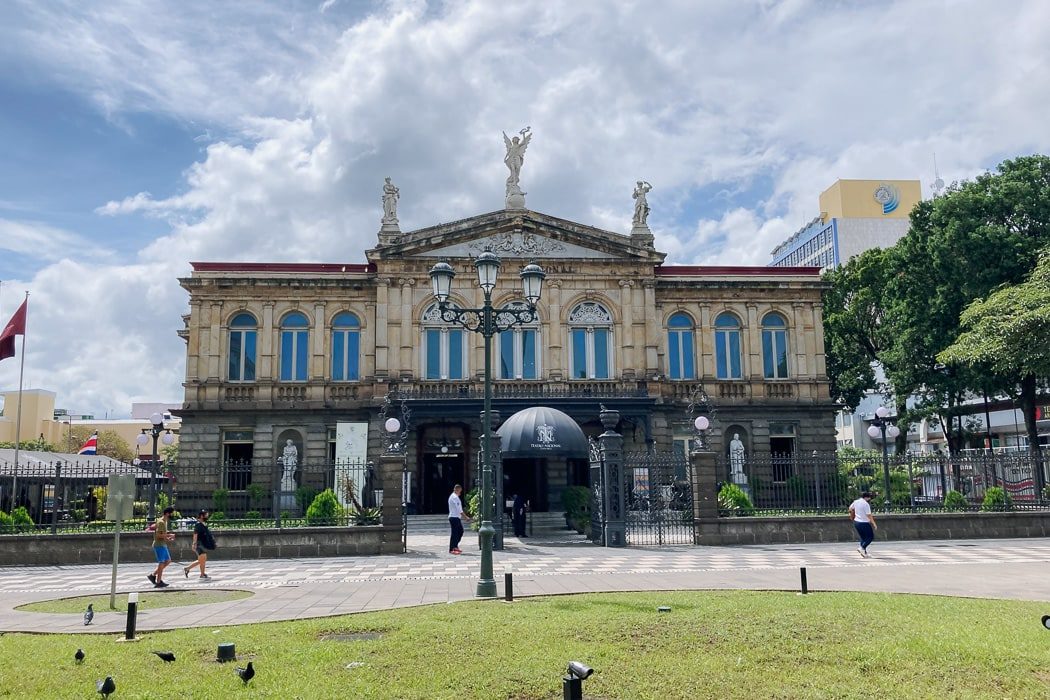 Das Nationaltheater von Costa Rica in San José