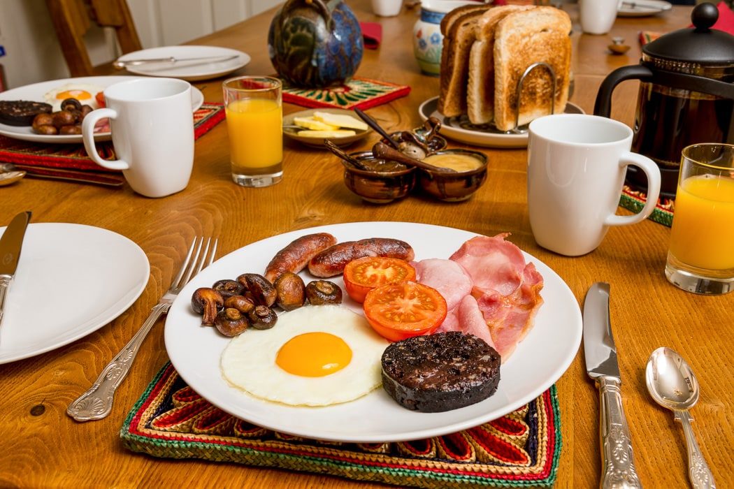 Probier unbedingt mal ein schottisches Frühstück