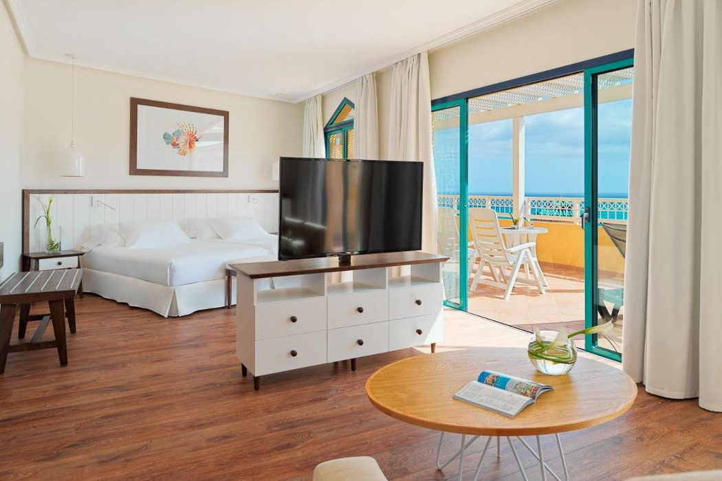 Gemütliche Zimmer mit Meerblick im H10 Playa Esmeralda auf Fuerteventura
