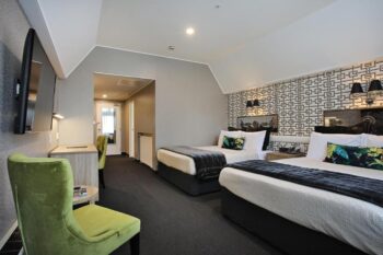Zimmer im Ascot Park Hotel in den Catlins, Neuseeland