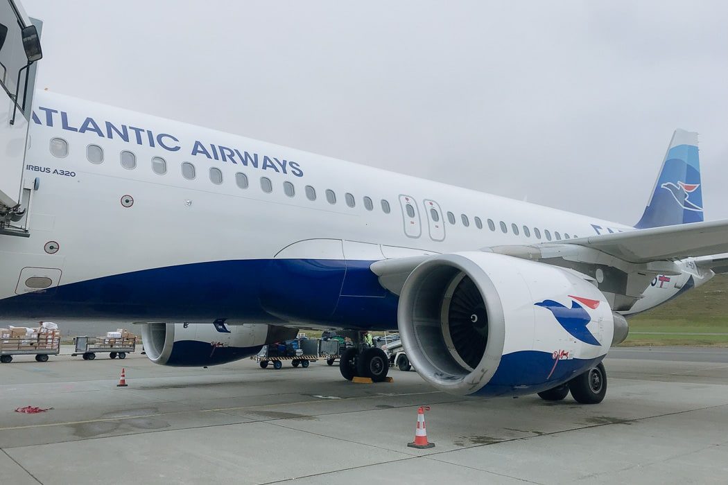 Ein Flugzeug der Atlantic Airways