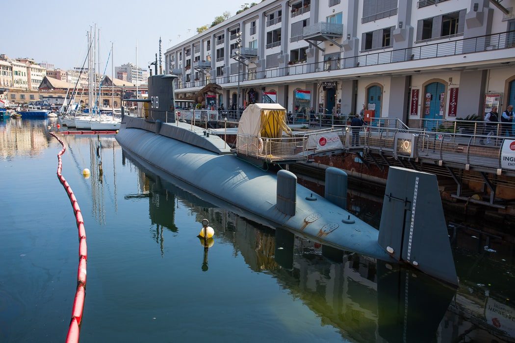 U-Boot des Galata Museo del Mare in Genua