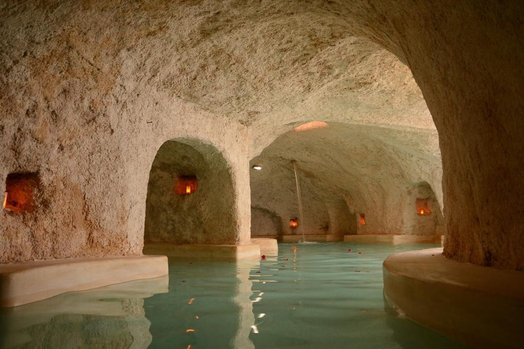 Salzwasser-Höhle im Hotel Zentik