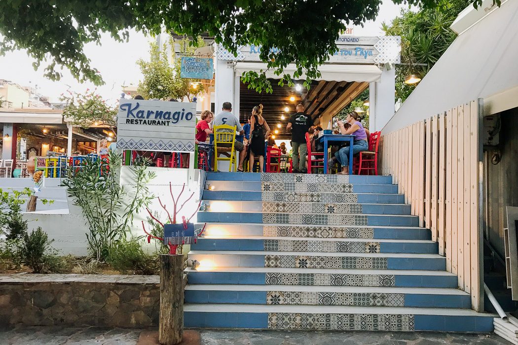 Restaurant Karnagio in Agios Nikolaos auf Kreta