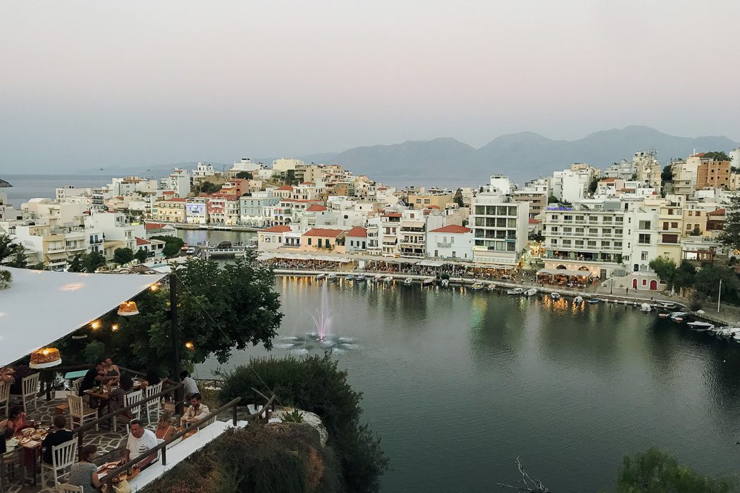 Blick über Agios Nikolaos