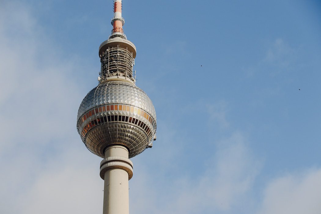 Blick auf den Fernsehturm Berlin
