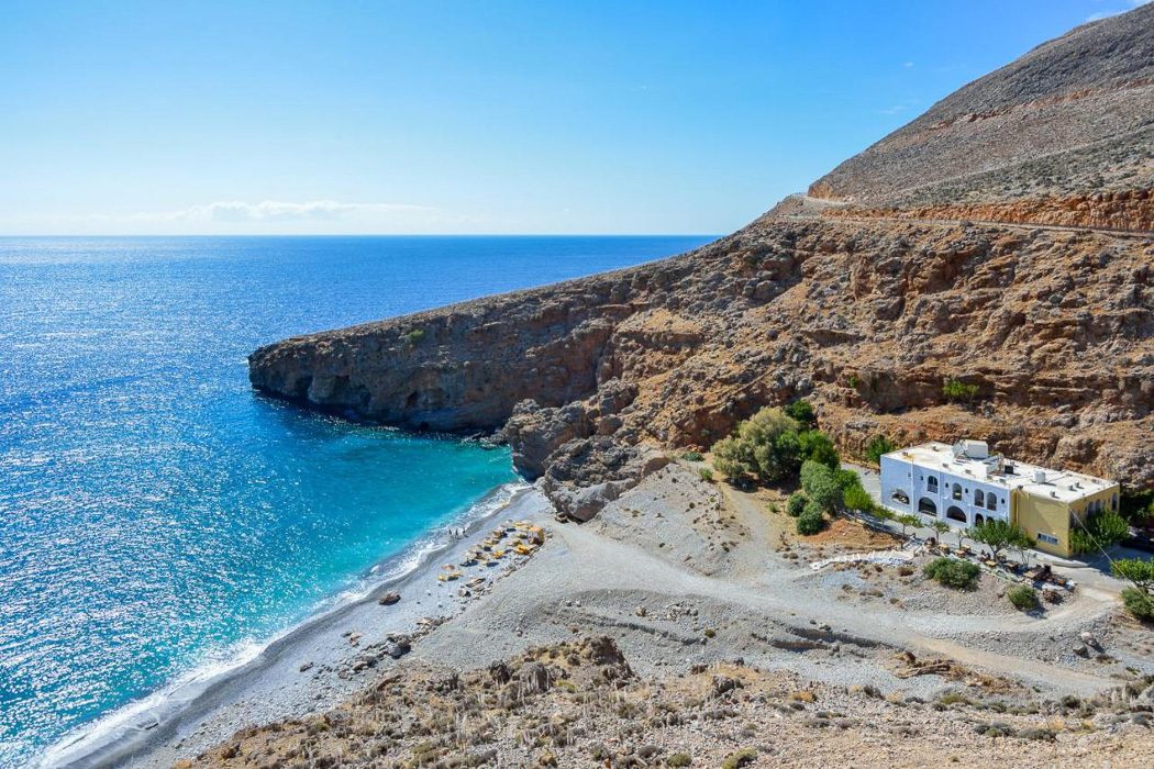 das Ilingas Mare Hotel in Sfakia auf Kreta