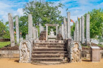 Tempelruinen in Anuradhapura
