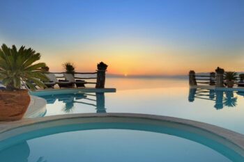 Pool im Crete Blue Boutique Hotel auf Kreta