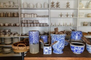 Geschäft mit Keramik in Galle