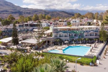 Das Hotel Georgioupolis Beach in Georgioupolis auf Kreta