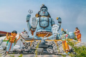 Große Shiva Statue des Koneswaram Tempels