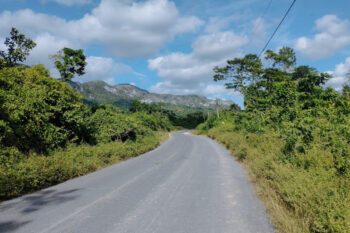 Straße in Kuba