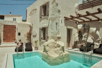 Pool im Manili Boutique Suites & Villas auf Kreta