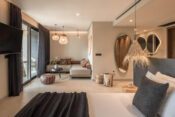 Suite mit Whirlpool im The Syntopia Hotel Adults Only Hotel auf Kreta