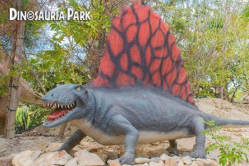 EIn Dino im Dinosauria Park auf Kreta