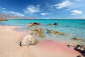 Der rosa Strand Elafonisi auf Kreta