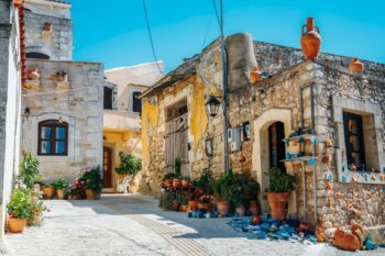 Das Dorf Margarites auf Kreta
