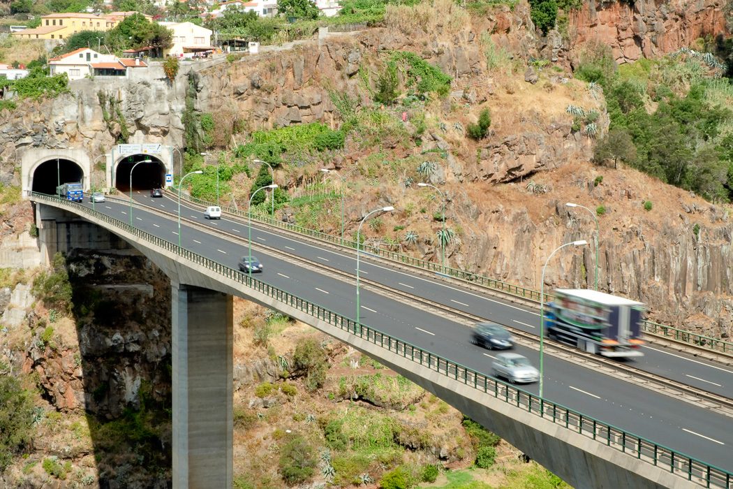 Tunnel auf Madeira