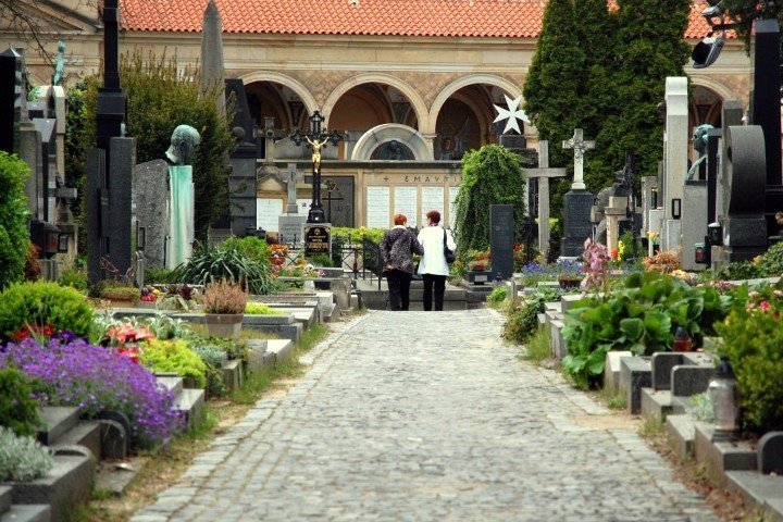 Vyserad Friedhof in Prag