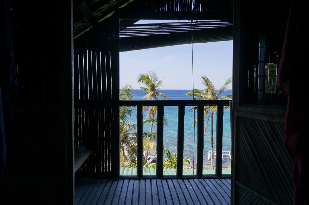 Aussicht Liberty Lodge Resort Apo Island