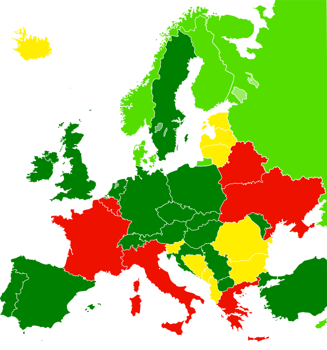 Karte EU